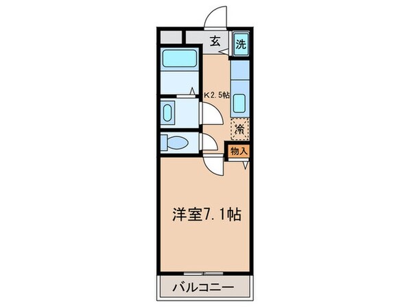 リヴェ－ルの物件間取画像